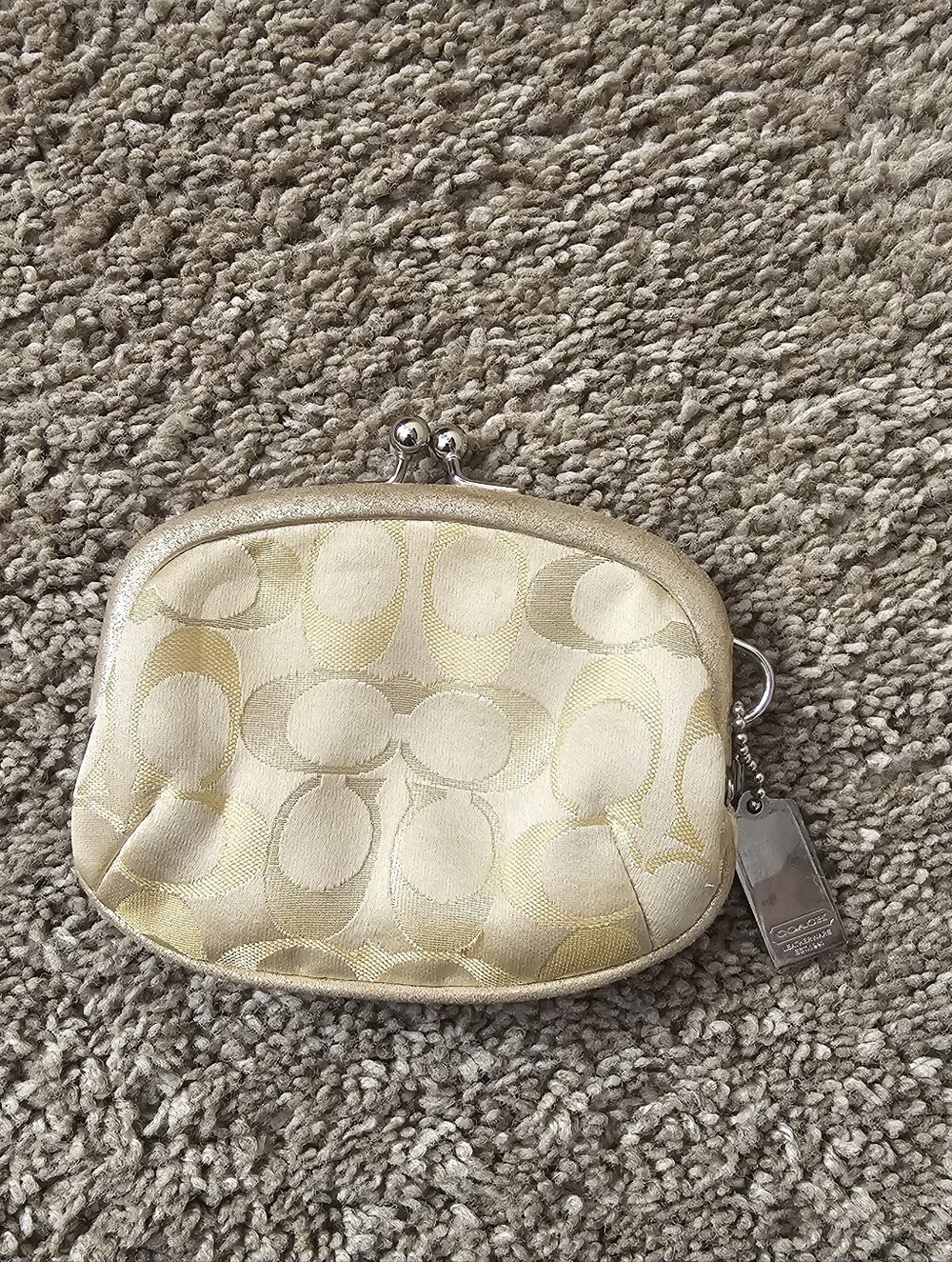 Coach Signature Bow Coin Purse - Picture 3 of 4